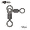ORJD 50pcs/lot 3 Rolling Triangle Joint Swivel